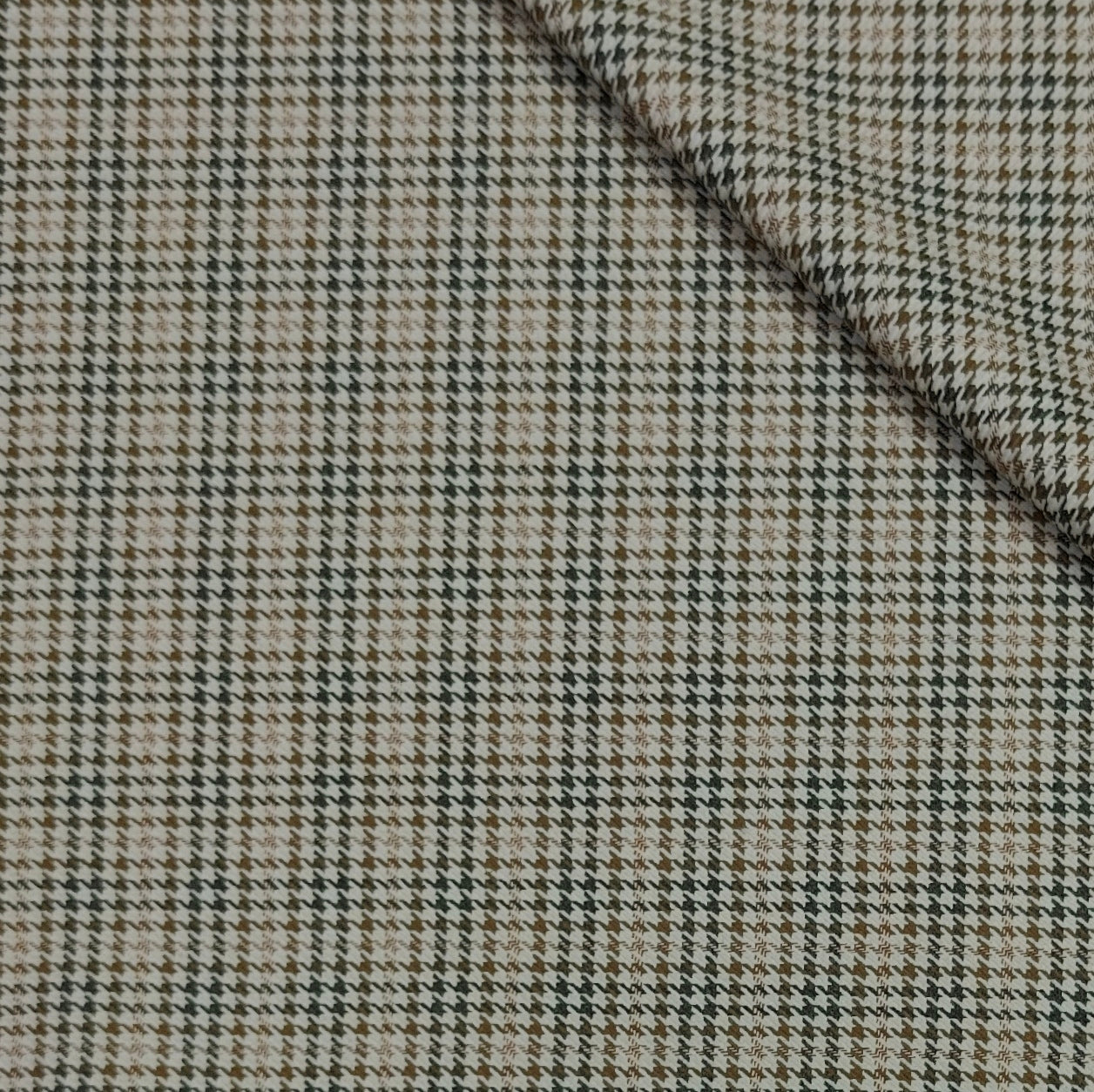 Tweed Blazer Fabric Reid N Taylor Zigzag Colour Flannel Brown
